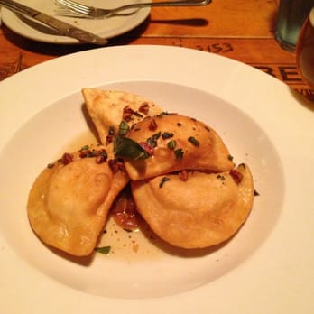 Brick Store Pub - Pierogies. Brown butter, caramelized onions, pecans, and crispy sage. These are ridiculous! - Pubs Near Me - Decatur, Georgia Brick Store Pub - Pierogies. Brown butter, caramelized onions, pecans, and crispy sage. These are ridiculous! - Pubs Near Me - Decatur, Georgia