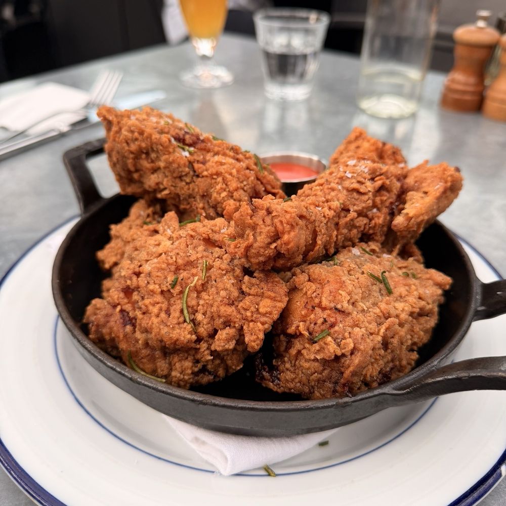 The Village Bakery - Their famous fried chicken - Bakeries Near Me - Woodside, California