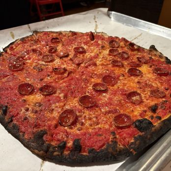 Sally's Apizza - Pepperoni Pizza - Pizza Near Me - New Haven, Connecticut Sally's Apizza - Pepperoni Pizza - Pizza Near Me - New Haven, Connecticut
