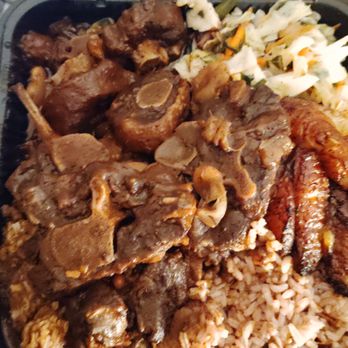 Island Spice - Oxtails meal - Caribbean Near Me - San Diego, California