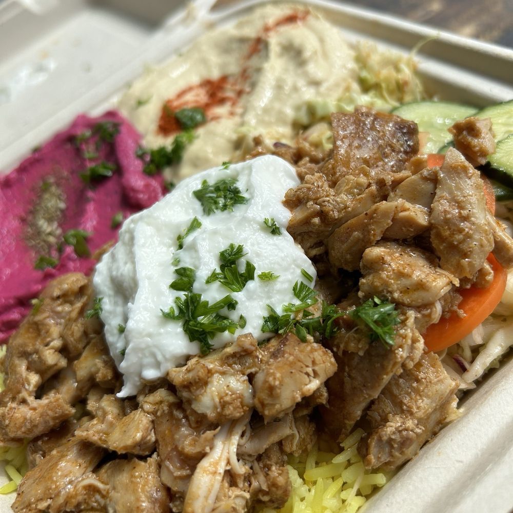 Chicken Shwarma Rice Bowl Chicken Shwarma Rice Bowl