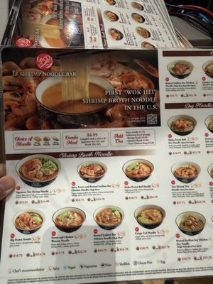 Menu photo 3 Le Shrimp Noodle Bar Costa Mesa, CA Menu photo 3 Le Shrimp Noodle Bar Costa Mesa, CA