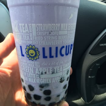 Lollicup - Taro & coconut cream smoothie with boba. - Coffee & Tea Near Me - Artesia, California Lollicup - Taro & coconut cream smoothie with boba. - Coffee & Tea Near Me - Artesia, California