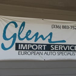 Glens Import Service - Glens Import Service Banner