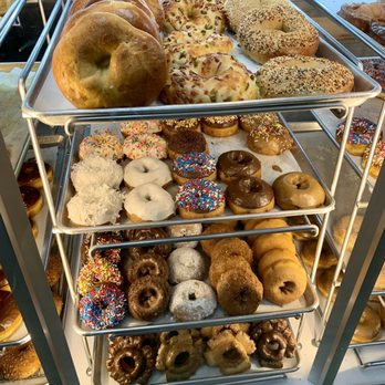 Donut Basket - Those bagels look huge! - Donuts Near Me - Milpitas, California