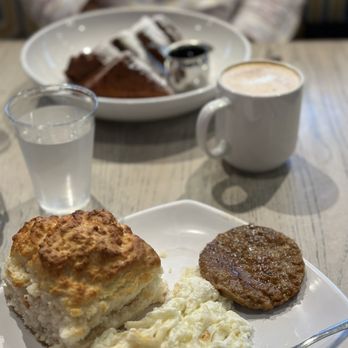 Biscuit Head - Half breakfast with egg white scrambled eggs. More than I could eat. - Breakfast & Brunch Near Me - Asheville, North Carolina