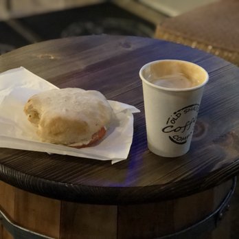 Old Shasta Coffee Company - Cappuccino and tomato, mozzarella, cheese ciabatta sandwich. - Coffee & Tea Near Me - Redding, California Old Shasta Coffee Company - Cappuccino and tomato, mozzarella, cheese ciabatta sandwich. - Coffee & Tea Near Me - Redding, California