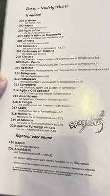Menu photo 2 Ristorante Da Salvatore Munich, BY Menu photo 2 Ristorante Da Salvatore Munich, BY