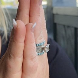 Hands and a horrendous nail job