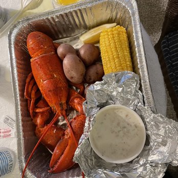 Sayle's Seafood - Lobster Dinner (1 1/4 lb) - Seafood Markets Near Me - Nantucket, Massachusetts