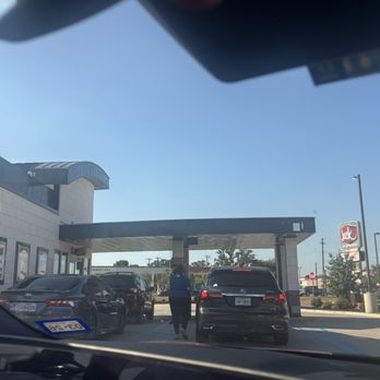 7 Brew Coffee - The drive-up ordering/pick up lines. - Coffee & Tea Near Me - Mansfield, Texas