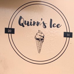 an ice cream cone in a circle