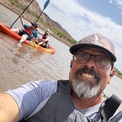 Dig Paddlesports - Bill and us in the back.