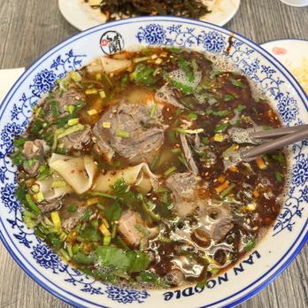 LAN Noodle - Pickled mustard green beef noodle soup - Chinese Near Me - Arcadia, California