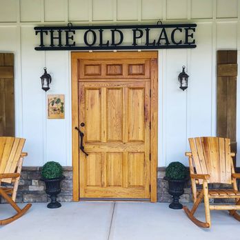 Vineyard at The Old Place - Front of Winery - Wine Tasting Room Near Me - Peachland, North Carolina