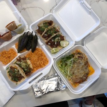 Cotija's Restaurant - Taco combo plate. Birria tacos. Chili Rellenos. - Mexican Near Me - Cotati, California