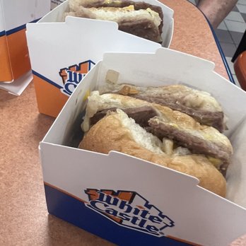 White Castle - three hotdogs in boxes on a table - Burgers Near Me - South Amboy, New Jersey White Castle - three hotdogs in boxes on a table - Burgers Near Me - South Amboy, New Jersey