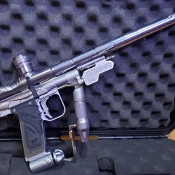 Velocity Paintball Retail Store - Karnivor- Electro Autococker. Current value $1,500 - $2,000. I trusted the team at Velocity's Store to get her tuned & running.
