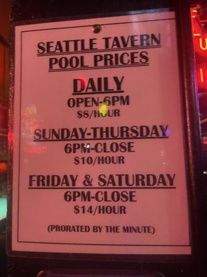SEATTLE TAVERN & POOL ROOM - Updated February 2026 - 24 Photos & 21