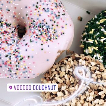 Voodoo Doughnut - Strawberry Sprinkle - Donuts Near Me - Austin, Texas