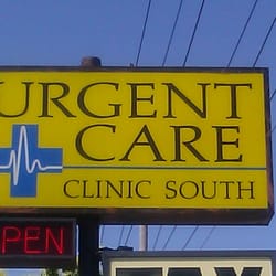Urgent Care Clinic South - Sign on Commercial St.