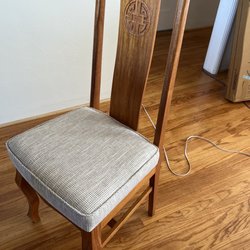 Contreras Custom Upholstery - After result! They're also so comfy to sit at!
