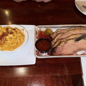 Domestic - Bacon Mac N Cheese - 1/2 Pint + Brisket - 1 lb. - Barbeque Near Me - Covina, California