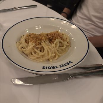 Petit Trois - Bucatini pasta - French Near Me - Sherman Oaks, California