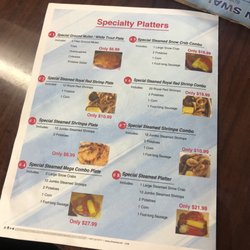 Seafood King - Menu