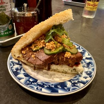 Joy - Scallion Bread Sandwich with Five Spice Beef - 5/5 - Taiwanese Near Me - Los Angeles, California