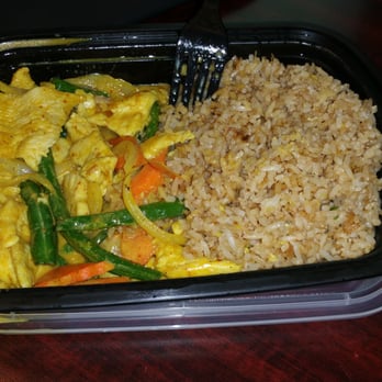 Ty Ginger Asian Bistro - Tiny take out portion.. always eat in - Asian Fusion Near Me - Dublin, Ohio