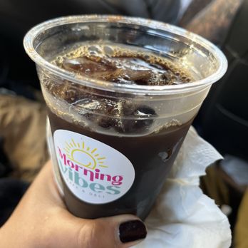 Morning Vibes Cafe - Iced Red Eye - Cafes Near Me - San Francisco, California