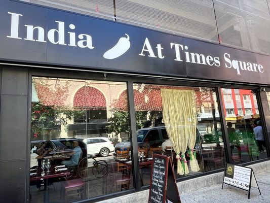 India At Times Square by null