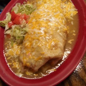 Chachi’s Mexican Restaurant - Chachi's downtown: Burrito Supreme with brisket and green sauce. A delicious big New Mex meal for a moderate price. - Mexican Near Me - Las Cruces, New Mexico