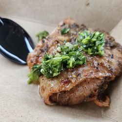 KG BBQ - Sumac Chicken Kebab with AMAZING chimichurri