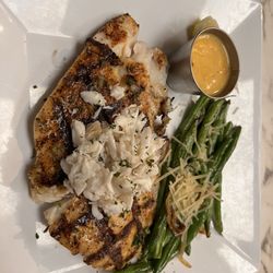 Luc’s Seafood & Grill - Grilled Snapper