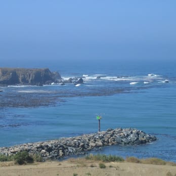 North Cliff Hotel - View of Noyo Harbor from our room - Hotels Near Me - Fort Bragg, California