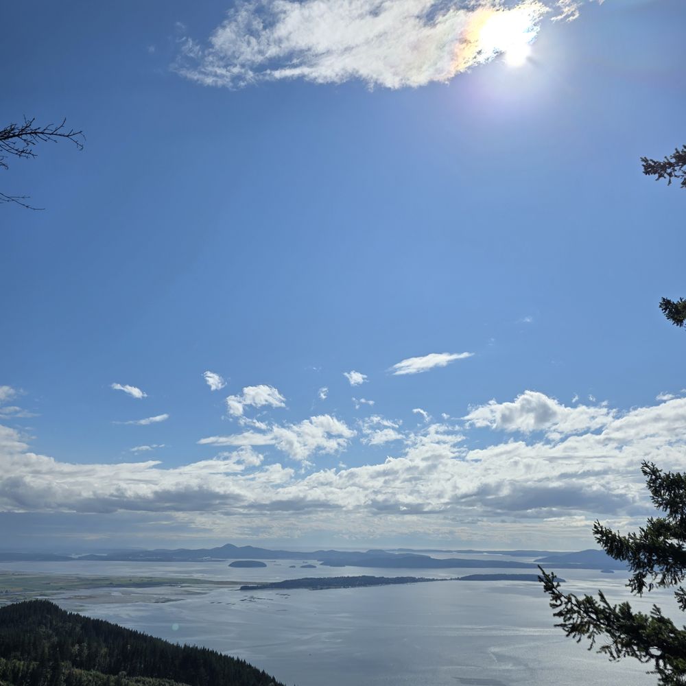 Oyster Dome Trail - View from summit - Hiking Near Me - Bow, Washington Oyster Dome Trail - View from summit - Hiking Near Me - Bow, Washington