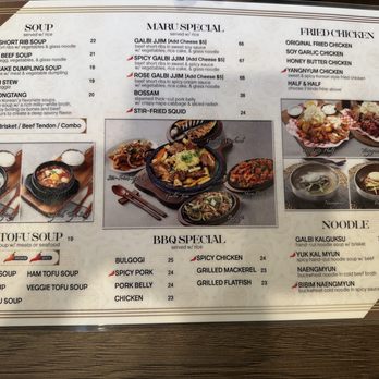 Maru Korean Bistro - Menu 11/15/25 - Barbeque Near Me - Fairfield, California Maru Korean Bistro - Menu 11/15/25 - Barbeque Near Me - Fairfield, California