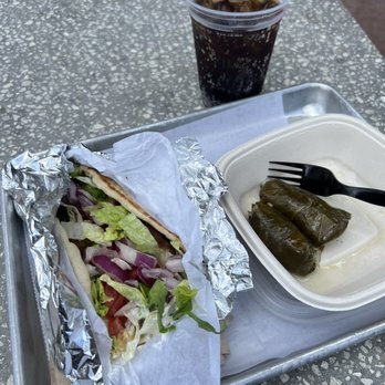 Gyroville - Traditional Gyro with Side of Grape Leaves - Greek Near Me - Plantation, Florida Gyroville - Traditional Gyro with Side of Grape Leaves - Greek Near Me - Plantation, Florida