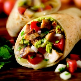Steak Baja Burrito