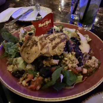 Hard Rock Cafe - Southwestern salad with chicken - American Near Me - Orlando, Florida Hard Rock Cafe - Southwestern salad with chicken - American Near Me - Orlando, Florida
