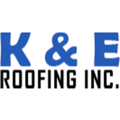 K & E Roofing Logo