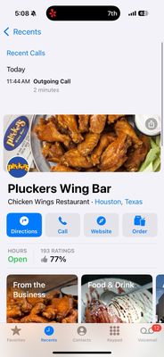 Pluckers Wing Bar by null