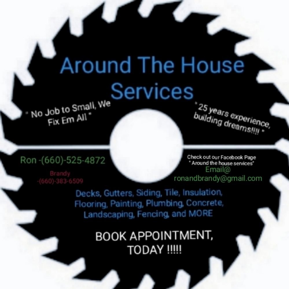 Slide of Around the house services