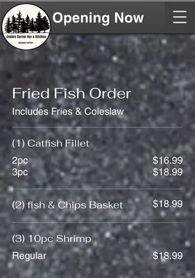 Cedars corner bar and kitchen by null