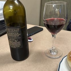 BYOB wine for a small corkage fee of $3