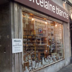 La porcelaine blanche
