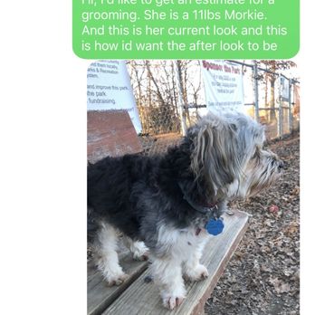 The Pink Paw Spa - Text sent on Sat Jan 18, 2020 - Pet Groomers Near Me - Woodbridge, Virginia