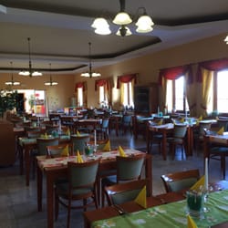 Hotel Eliška - ... Restaurant und Frühstücksraum...